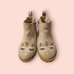 Wonder Nation Baby Girl Chelsea Unicorn Boot